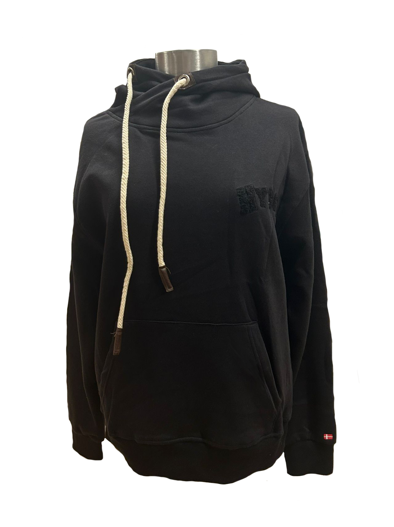 Ulrik-P - Hygge Hoodie Model Blåvand - Schwarz