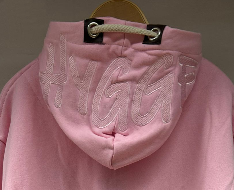 Ulrik-P - Hygge Hoodie Model Blåvand - Pink