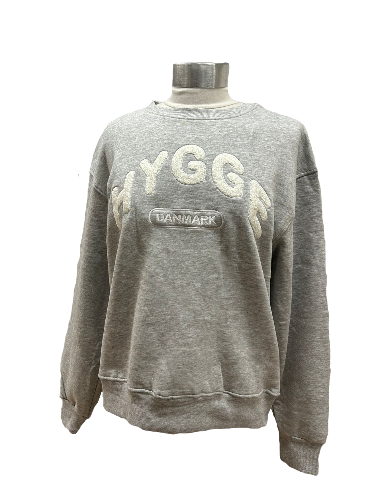 Ulrik-P - Hygge Sweater - Grey/Weiss*