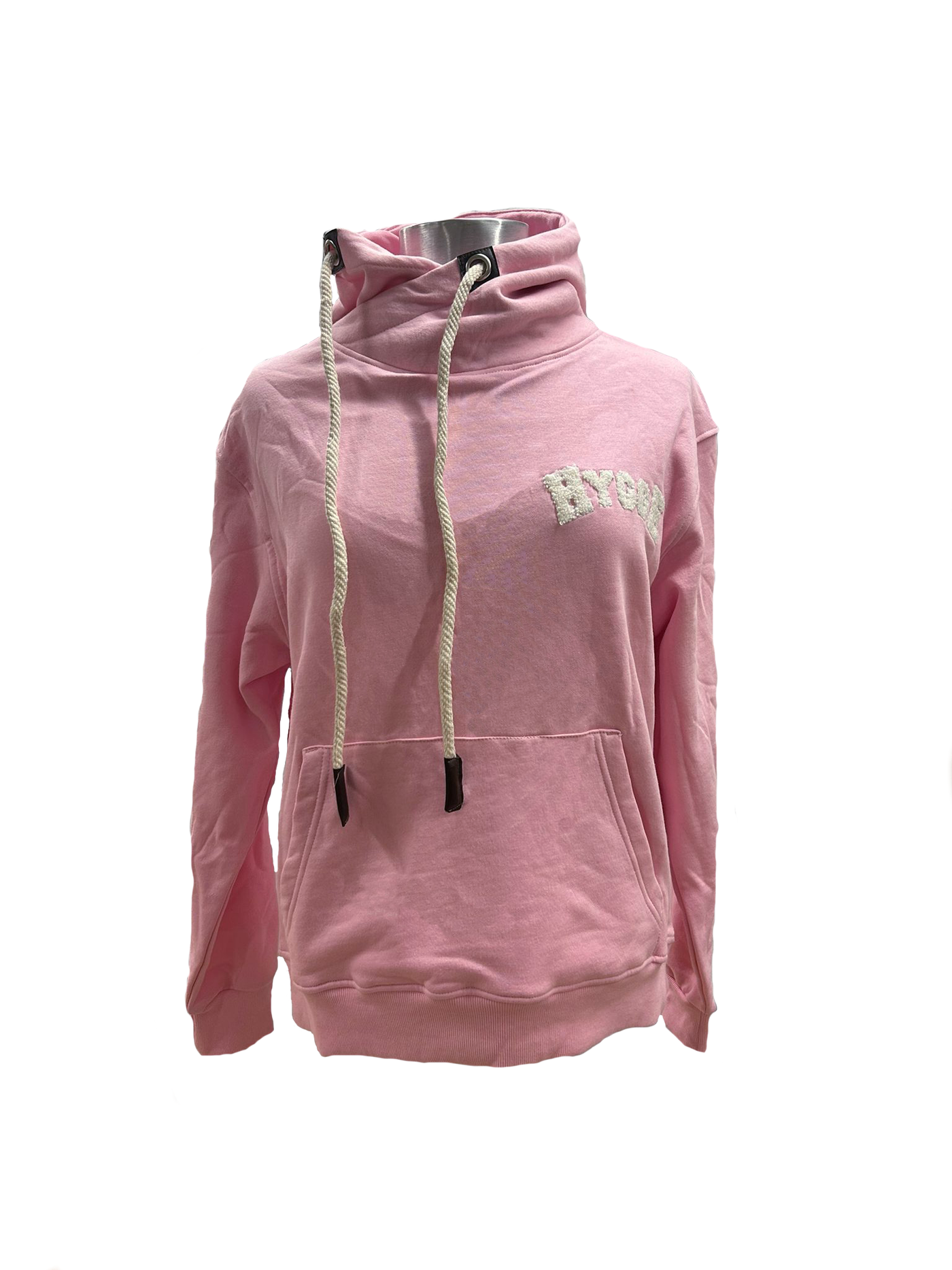 Ulrik-P - Hygge Hoodie Model Blåvand - Pink/Weiss