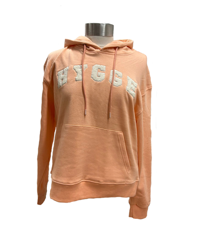 Ulrik-P - Hygge Hoodie - Peach/Weiss