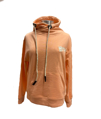 Ulrik-P - Hygge Hoodie Model Blåvand - Peach/Weiss