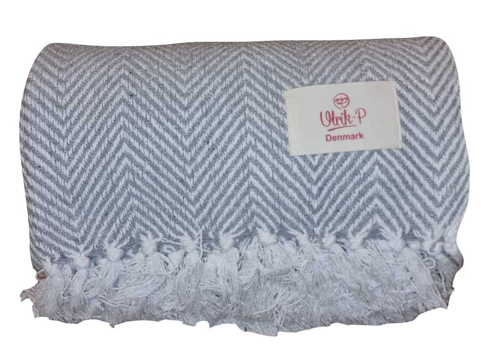 Decke aus recycelter Baumwolle – Model Sønderho