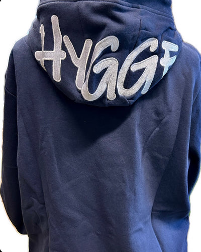 Ulrik-P - Hygge Sweatjacke - Navy/White*