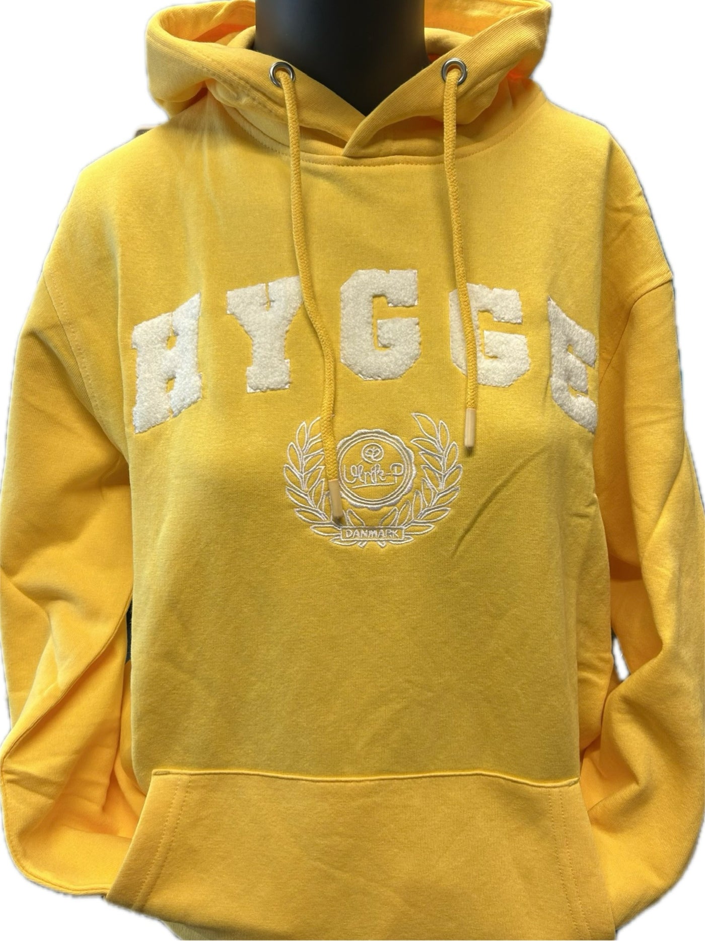 Ulrik-P - Hygge Hoodie - Model "Ulrik" - Yellow/Weiss*
