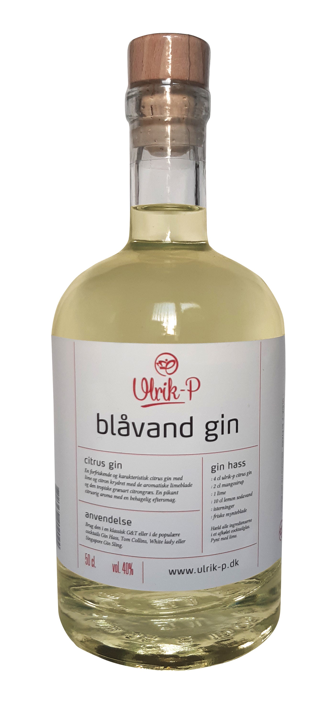 Ulrik-P - Blåvand Gin - 40 % - 50 cl