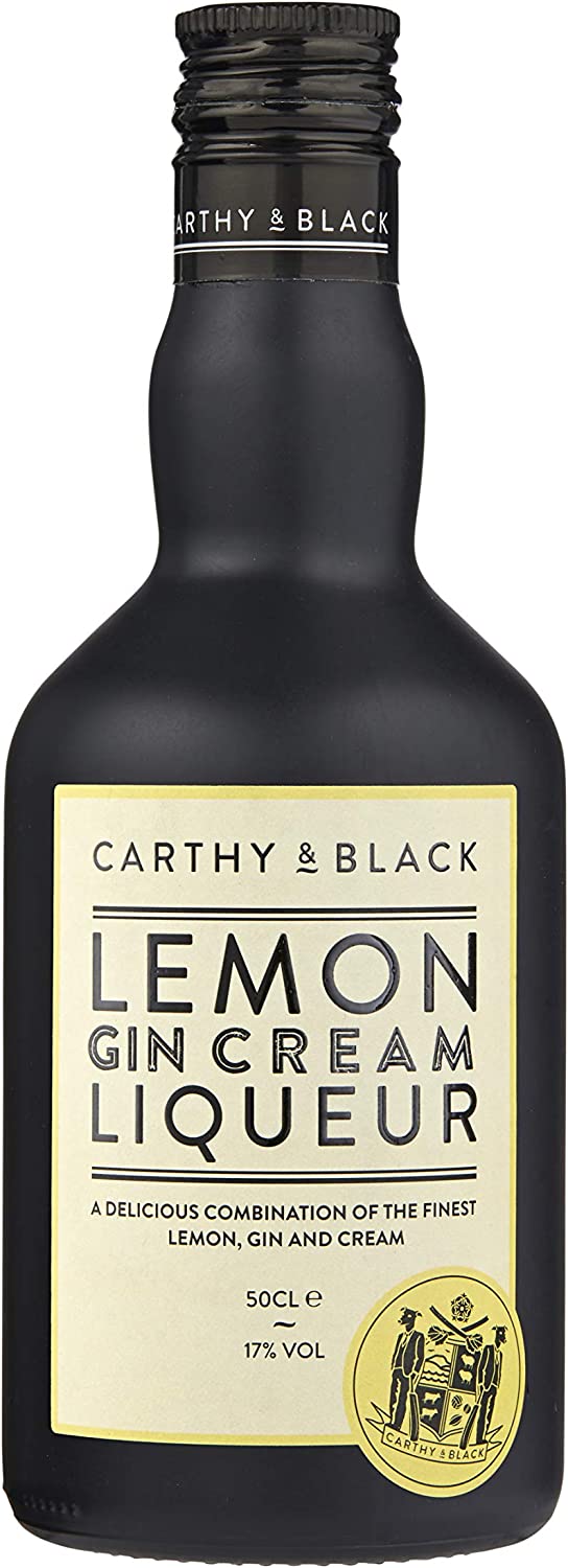 Carthy & Black Original Lemon Gin Cream Liqueur - 17% - 50 cl